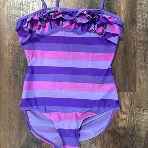 Xhilaration Girls Swimsuit L 10/12